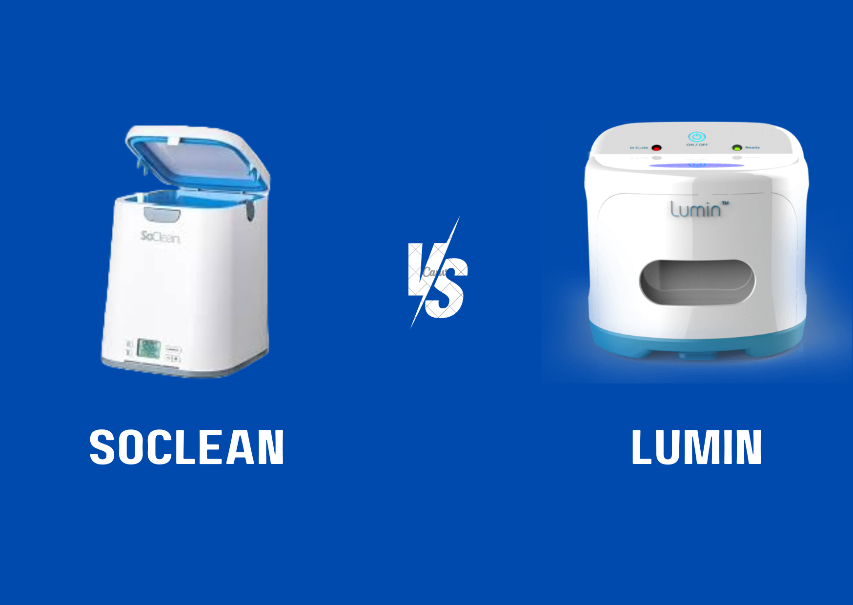Using the CPAP Cleaners Soclean or Lumin